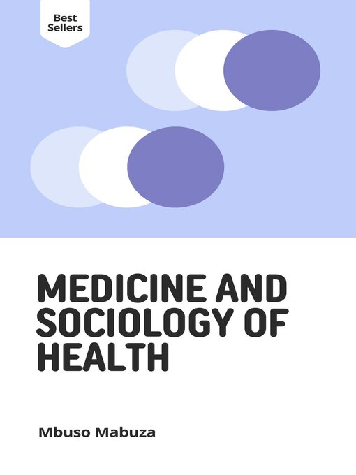 Title details for Medicine and Sociology of Health by Mbuso Mabuza - Available